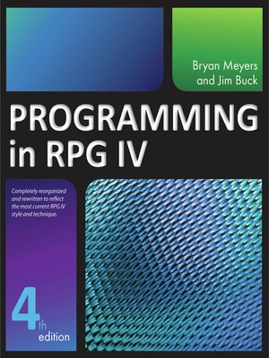 cover image of Programming in RPG IV
